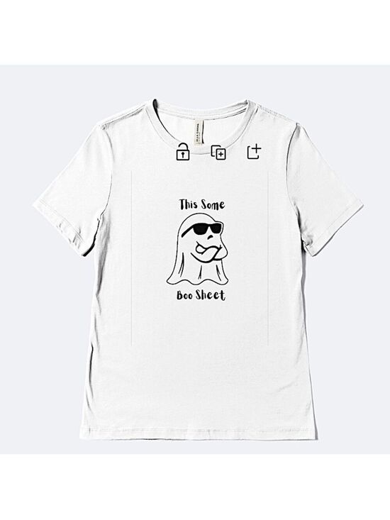 Other - White tshirt Ghost Graphic T-Shirt